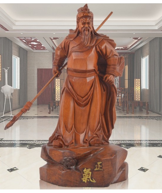 樹脂 關公像擺件